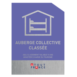 Plaque de Classement Auberge Collective Étoile | Plaques de Classement