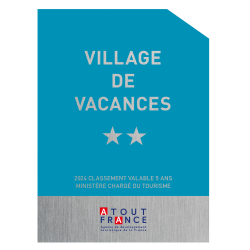 Plaque de Classement Hôtel Étoile - Village de Vacances| Plaques de Classement