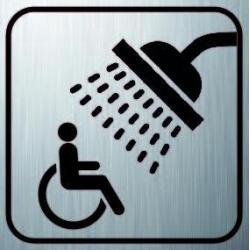 Logo Sanitaire Douche HandicapÃ© (PMR)