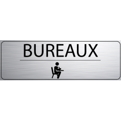 Logo Porte 300 x 100 mm Bureaux