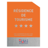 Plaque de Classement Résidence de Tourisme Étoile | Plaques de Classement