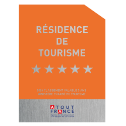 Plaque de Classement Résidence de Tourisme Étoile | Plaques de Classement